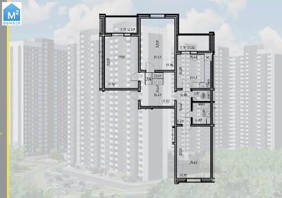 Киев, Оболонский район ул. Коноплянская 22 ж/б 3 ЖК Навигатор-2