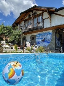 Житло Славсько / Волосянка / чугунний чан, сауна та чан-джакузі/спа