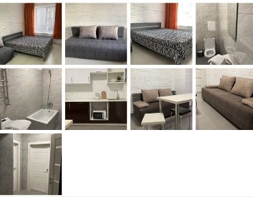 Подобово квартира, АС2,Обл. лікарня! Галицька 1-2 кім. 6місць