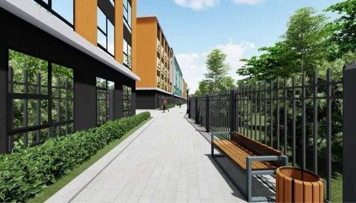 Продаж 2кім. квартири з кухнею-студією