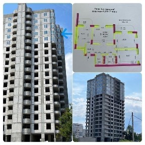 Продаж квартири 3-х кім. з видом на р. Дніпро, вул. Припортова, 22/1