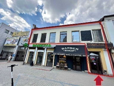 Фасадне приміщення під шоурум або офіс 320 кв. м., метро Олімпійська