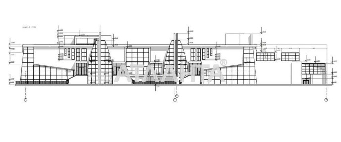 Незавершене будівництво 2000 м2 комерційне призначення 3 поверхи