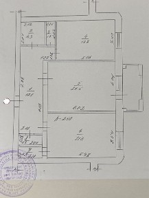Продаж 2 кімн кв центр, 4/9 цегл будинку