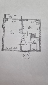 Продаж 1ї квартири мікрорайон Сонячний