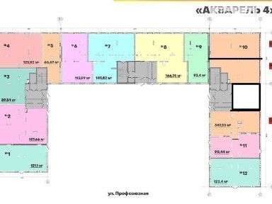 Одеса, вул. Профспілкова 9А, Профспілкова вулиця, район Хаджибейський, площа 90.5 кв. м