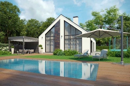 Котедж 110 м2 в КМ Gardd House біля Десни. Розстрочка до 18 міс