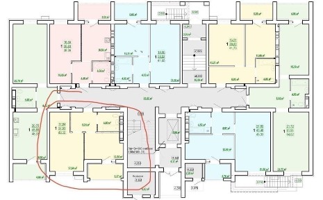 1к. кв ЖК Сказка, жилой дом, м. Холодная гора 10 минут пешком