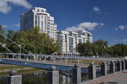 Аренда 4к. кВ. Центр пер Банный 1, Дом на набережной, Новострой