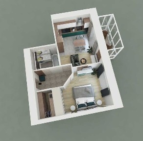 Квартира у центрі міста. ЖК ОСТРІВ. Розстрочка, перший внесок 20% в грн.