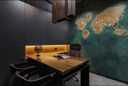 Оренда офісного приміщення на плато Гагарінське, приміщень - 2, поверх - 1