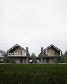 Будинок у Преміальному комплексі в передмісті Львова у Скнилові котедж