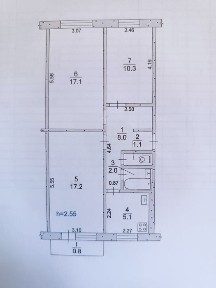 Срочно Продам 3х квартиру Західнодонбаська