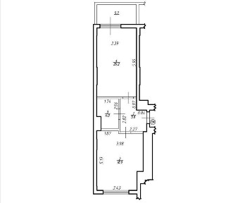 Однокімнатна квартира 54,4м² вул. Під Голоском, Ближній центр