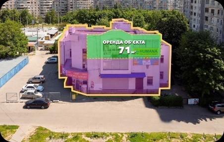 Здається спеціальне приміщення на просп. Людвіга Свободи 30Б, площа 71 кв. м • ID 32280264