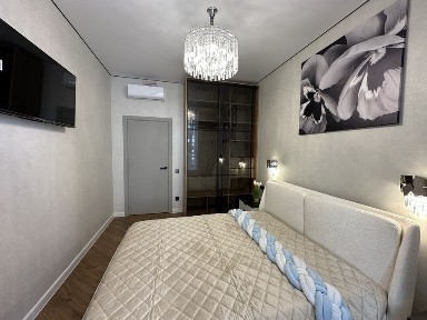 Новая двушка у моря с мебелью и техникой