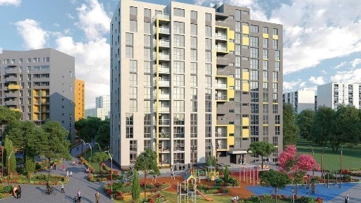 Продаж 1 кім квартира 46, 42 м2 ЖК Riel City, м. Львів