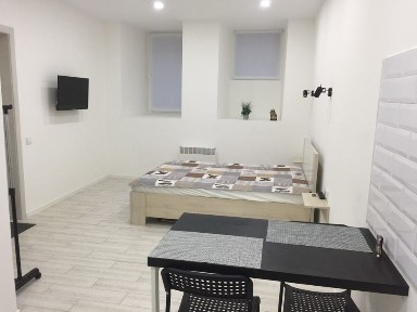 Однакімнатна квартира/студія в безпечному цокольному приміщенні