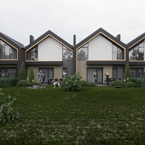 Таунхаус РОЗТЕРМІНУВАННЯ у котеджному містечу 5 хв від Львова будинок