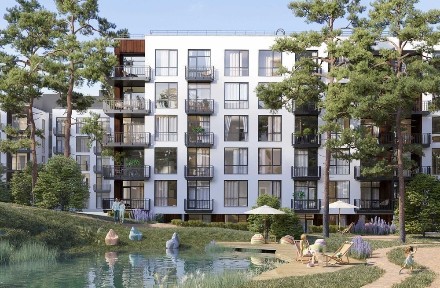 Продаж 2-к квартири 54.9 м² від забудовника (біля озера), Брюховичі