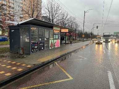 Аренда киоска / остановочного комплекса Пр. Академика Паладина 18/30