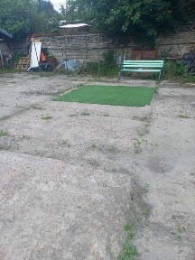 Здам в оренду відкриту площадку 120м2