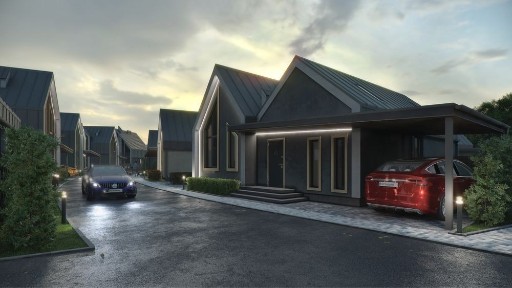 1-поверховий котедж. 100 м2 + ділянка. Розстрочка від забудовника