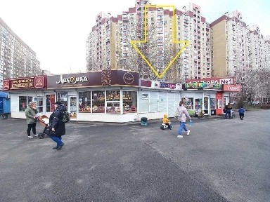 Оренда фасадного МАФу, вул. Урлівська, Дарницький район. Без комісії