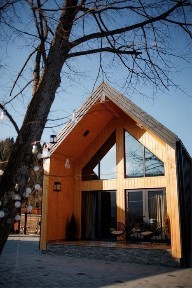 Новий будиночок для відпочинку в Східниці з альтанкою та чаном джакузі