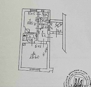 Продаж однокімнатної потребує ремонту Мала Рафанда.