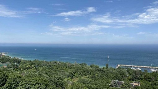 Квартира с пряиви видом на море ! Каркашадзе Юбилейный.