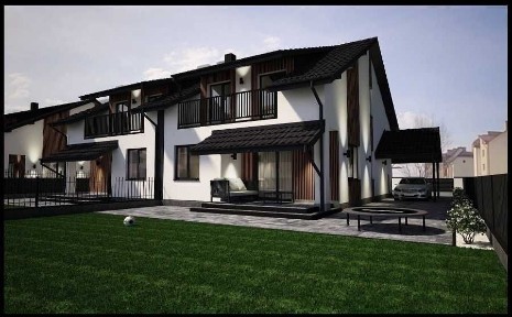 Продаж новозбудованого будинку (дуплекс) по вул. Самбірська