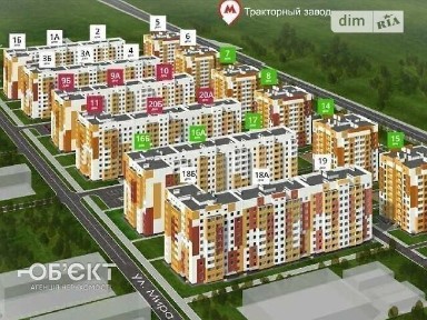 Продаж 1 к квартири ЖК Мира 2
