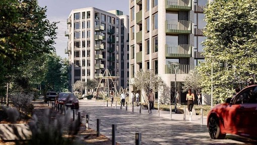 3к квартира. 96.7 м2. Новий ЖК на вул. Липинського