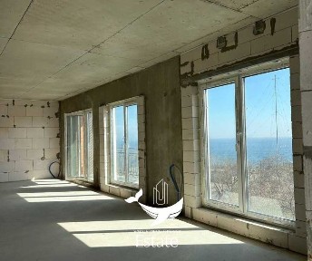 Очень Светлая квартира С ВИДОМ на МОРЕ и на монастырь. ЖК Маринист