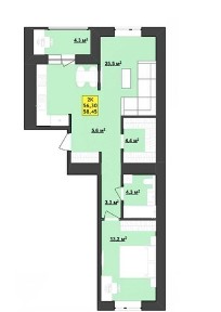 2-кімнатні квартири в елітному ЖК 
