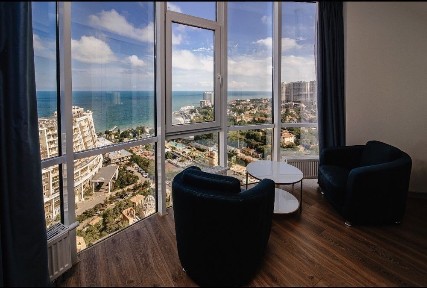 Квартира с видом на море в ЖК Гагарин Плаза Аркадия