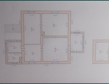 Продам будинок 95м. кв гараж, зруч. 25с. зем. діл.