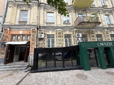 Оренда під банк салон шоурум офіс Пушкінскька 25 Чикаленка 300м2