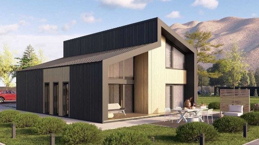 Каркасний будинок 130кв. м. Домокомплект