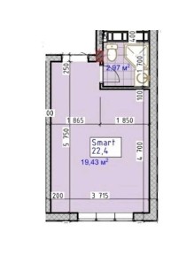 Продам Смарт-квартиру 19,19м2 з документами в Дарницькому район АКЦІЯ!