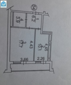 Продажа 1-комнатной квартиры 42 м², Голосеевский просп., Московський., (Павла Лі) 2