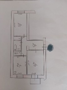 Продається 2-х кімн кв-ра 3/3