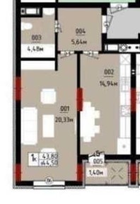 1 кімнатна квартира ВЛАСНик