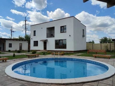 12 Будинок з бассейном для свят, альтанка барбекю до 25 осіб