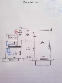 Срочно. 2-х комнатная. Центр. Отличный теплый дом.