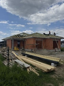 Продається одноповерховий будинок у процесі будівництва