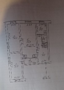Продам 3х кімнатну квартиру на Первомайці