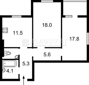 Продам велику 2 к. квартиру ЖК Деснянський Троєщина Перший будинок!
