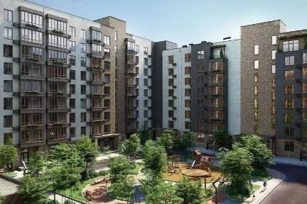 1-кімн. квартира Сади Рів'єри 43 кв. м Балкон Поруч море